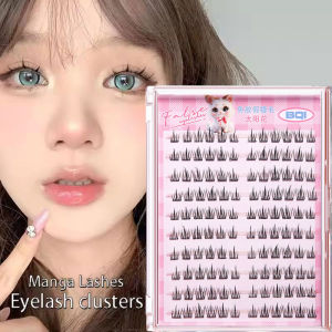 120 Clusters Glue-free False Eyelashes Daily Lashes Diy Lash Extensions Individual Eyelashes Manga Lashes Natural Style Eyelash Clusters Eyelash Bundles
