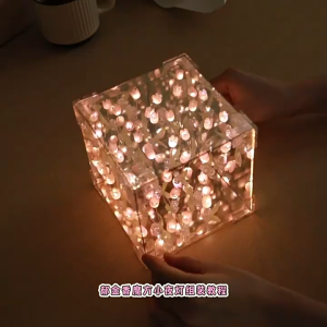 Lampu Malam Tulip Kubus Rubik DIY - 21 Bunga Estetik Sempurna Untuk Hadiah Romantis