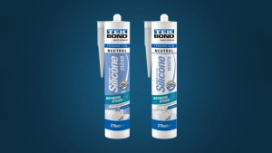 TEKBOND 1 CTN / 24 TUBES TEKBOND 270ml NEUTRAL SILICONE SEALANT For Kitchen & Bathroom (WET AREA) Color : WHITE • CLEAR