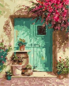GATYZTORY Scenery Painting By Numbers Landscape DIY Pictures By Numbers Drawing On Canvas Art Flowers For Living Room Decoration