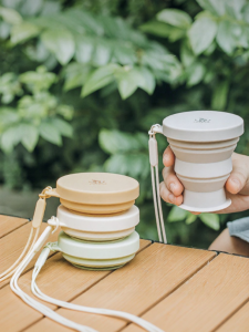 BANSU | Portable Collapsible Silicone Cup Food Grade Travel Cup
