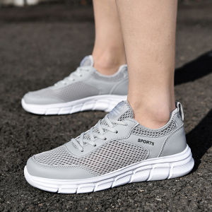 Mens Breathable Running Shoes Spring Summer Soft Bottom Anti-slip Casual Mesh Sports Tourism Slip Resistant Comfortable