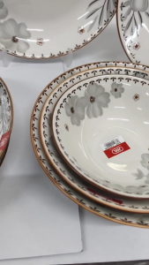 DAISY BROWN DB ceramic Dinner Plate  CERAMIC PLATE