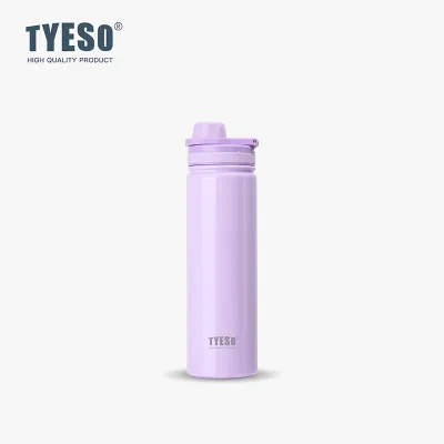 TYESO | Bình Nước Thể Thao Ngoài Trời Cách Nhiệt 304 thép Không Gỉ