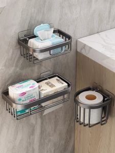 youqin | Wall-mounted Non-drilling Toilet Tissue Holder