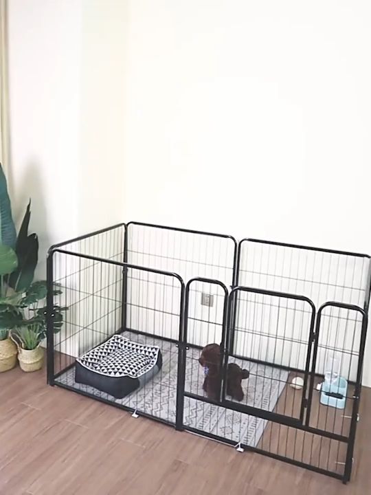 No rust for 50 years👍 BOTAI dog cage fence Large area can be adjusted