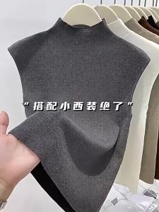 DVDK | Collar Sleeveless Slim Fit Womens Top