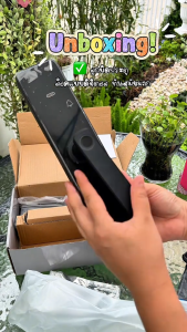 ล็อคประตูลายนิ้วมือ digital door lock ล็อคประตู ลายนิ้วมือ รหัสผ่าน ล็อคประตู IC ล็อคประตู สำคัญ สมาร์ทล็อค รับประกัน3ปี