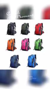 Mens Womens Hiking Backpack 40 Liters Waterproof Outdoor Sports Mountaineering Climbing Large Travel Camping Trekking Rucksack