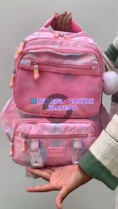 Tas Sekolah Anak SD Perempuan / Tas Ransel Sekolah Anak Model Kulkas Import Anti Air