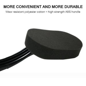 TYRE WAX SPONGE BRUSH Sport Rim Brush Wheel Waxing Brush Tire Sponge Brush CAR CARE