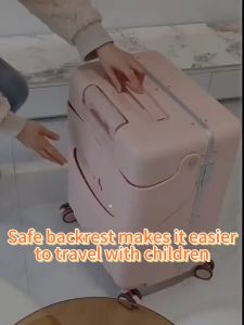 MITSOSA 20 Inch Baby Luggage: A Child Safe Seat Suitcase for Travel with TSA Lock