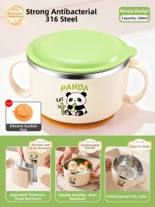 XIAOCHUSHU | Child Dining Bowl 316 Stainless Steel