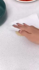 Disposable Clean Rag Paper Kitchen Oil Absorbent Paper Washable Dish Cloth Dish Towel Wipe Napkin Cleaning Sheets Large Bag with hook