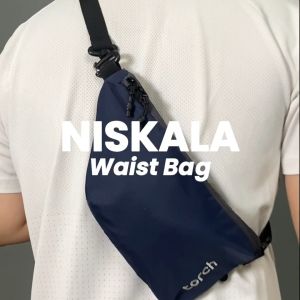 TORCH Niskala Two-Way Waistbag Pria Wanita Tas Pinggang Slim Fleksibel