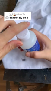 Tẩy Trắng Quần Áo Chất Tẩy Điểm Chính Hãng K.K 500ml Tẩy Mốc Ố Vàng Không Phai Màu Dùng Cả Vải Trắng Và Màu