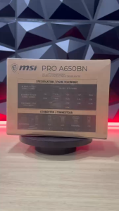 Nguồn máy tính MSI PRO A650BN 650W – 80 Plus Bronze