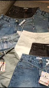 Celana jeans DIKIRIM ACAK /rok pendek wanita ootd korean style hot pants jeans sobek wanita shorts pants