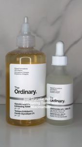 The Ordinary Smooth Skin Collection | Exfoliating Toner Cleanser Brightening Serum Moisturizer