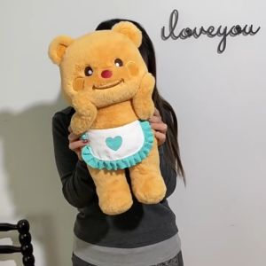 ตุ๊กตาหมี ตุ๊กตาน้องเนย Butter Bear ตุ๊กตา หมีเนย เด็กผู้หญิงของเล่ นหมอนกอด นอนตุ๊กตาตุ๊ก ตาน่ารักสำ TOY PALACE