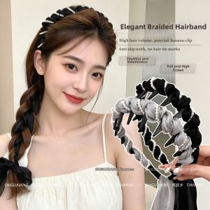 Hairstyling Headband Ribbon Design Hair Band for Women