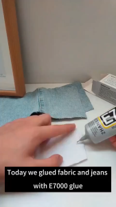 ORIGINAL E7000 Multipurpose FABRIC GLUE ZHANLIDA ADHESIVE 50ML