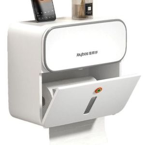 JOYBOS | Wall Mounted Toilet Paper Holder Tissue Storage Rack