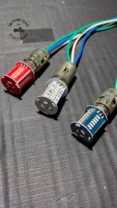 Lampu Stop Rem LED Bayonet 30 Mata Running Kedip Kaki 2 DC-12V Universal Untuk Motor dan Mobil