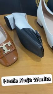BARU!!! Sepatu Heels Kulit Wanita LC Shoes Import W633-13 Sepatu Kerja Wanita Sepatu Import Pesta Kulit Kekinian (+Box) Import