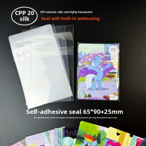 High Transparent 20 Silk CPP Protection Cover Card Bag Storage Organizer for Small Horses Princesses Collectible Cards