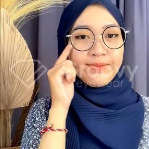 Groovy Eyewear - Kacamata Brielle Minus Cylinder Baca Antiradiasi UV