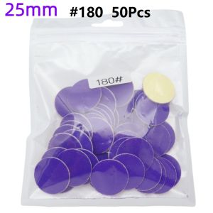 50Pcs Per Bag Replaceable Sanding Disc Nail Drill Bit for Pedicure Foot Care – Thick Sanding Pads (Coarse/Medium/Fine) 15mm–35