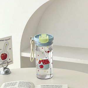 Tritan BPA-Free Portable Sippy Cup High Heat Resistance Aesthetic