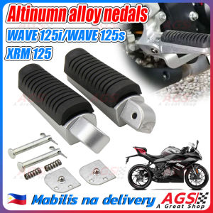 Aluminum Alloy Pedals Motorcycle Footrest: REAR FOOTREST FOR WAVE 125i and WAVE125s XRM 125 Yamaha FJR1300 FZ1 FZ6 FZ6R FZ400 XJR 1200 1300