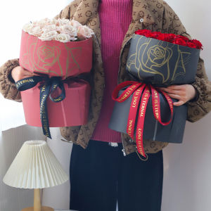 Valentines Day New Rose Garden Packaging Paper Flower Bouquet  Flower Wrapping Paper Kraft Paper Flower Art Florist Supplies