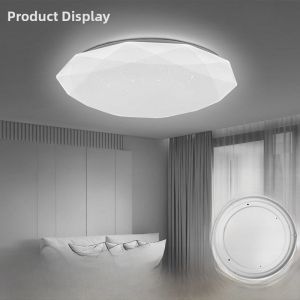 Bedroom Ceiling Light Cover Shell round Separate Threaded Mouth Non-Luminous 35cm 30cm 45cm And Base Lamp Holder