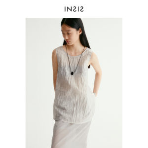 INSIS FEMME | See-Through Thin Backless Camisole-Style Vest