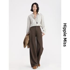 HIPPIE MISS | Petite Tailored Tencel Wool Pants