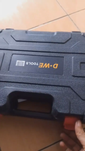 D•WE Impact Wrench 398V/598V 700N/M Bor Impact Baterai Brushless pembuka baut mobil infek buka baut motor Cordless impact baterai