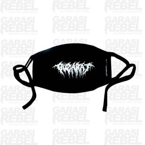 masker mulut band guzahra /maskerdeath metal/masker saw /masker medusa/masker mohter blod catton 30s