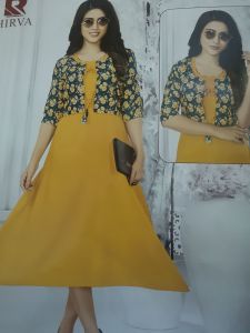 Long Kurti with Jacket 🌹