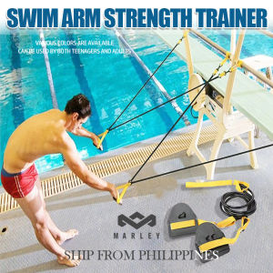 Swimming Trainer Arm Accessories Adjustable Stretch Pull Rope Hand Webbed Pilates Muscle Training Swim resistance band