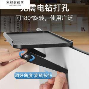 Wall-Mounted Storage Rack for TV Box Router Display Stand No-Drilling Required Living Room Organization Holder Shelf Bracket