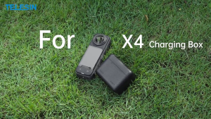 TELESIN Dual Slot Battery Charger Storage Box Charging Case Hub for Insta360 X5 X4