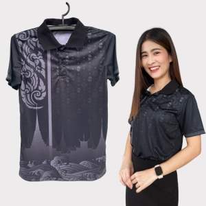 เสื้อลายตะขอใส่ทำงานเสื้อใส่ทำงาน