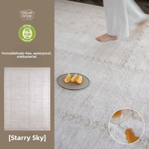Modern American Cream-style Waterproof Stain-resistant Easy-to-clean Cat-scratch Resistant Carpet