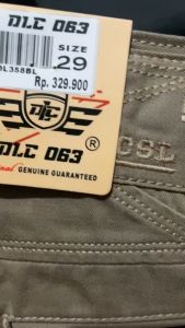 Celana Kanvas PANJANG BASIC Pria DLC Kualitas PREMIUM Bahan Kanvas Panjang Casual Standar Model reguler halus lembut nyaman