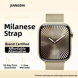 CRAFTSMAN DAI | Magnetic Adjustable Milanese Loop Watch Strap Compatible with Multiple Apple Watch Models