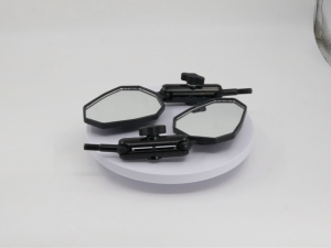 Motorcycle Side Mirror For Motorcycle 360 ° Explosion-Proof Anti Dazzling Metal Universal Foldable