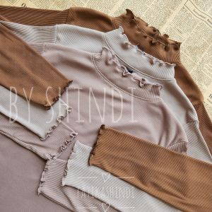 Turtleneck Inner / Inner Rajut Wanita Lengan Panjang / Turtleneck Necy